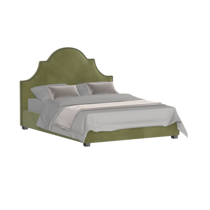 Ariana Double Bed with Elegant Headboard