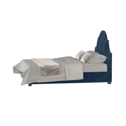 Ariana Double Bed with Elegant Headboard