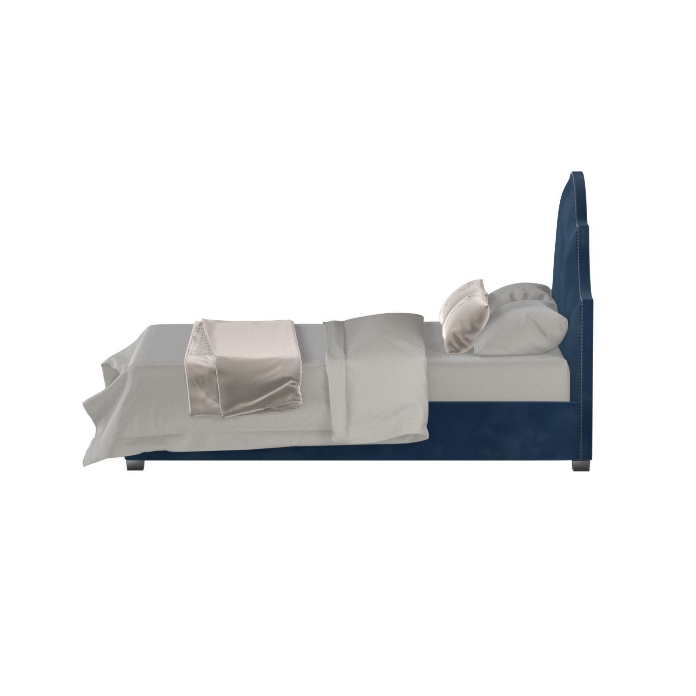 Ariana Double Bed with Elegant Headboard