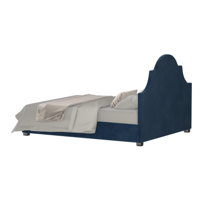Ariana Double Bed with Elegant Headboard