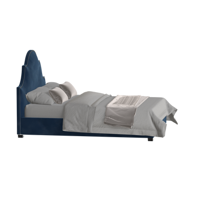 Ariana Double Bed with Elegant Headboard
