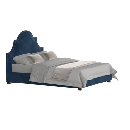 Ariana Double Bed with Elegant Headboard