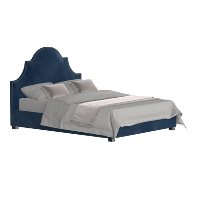 Ariana Double Bed with Elegant Headboard