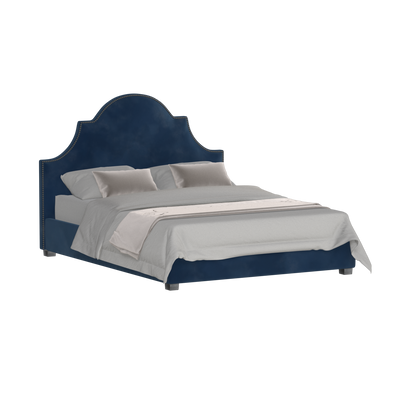 Ariana Double Bed with Elegant Headboard