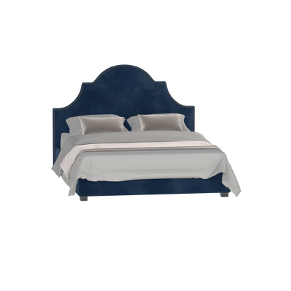 Ariana Double Bed with Elegant Headboard