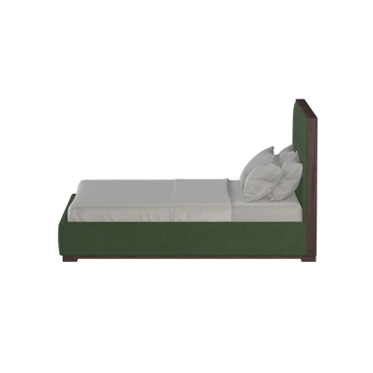 Ava Bed with Framed Vertical Headboard Panels