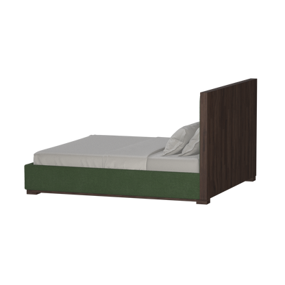 Ava Bed with Framed Vertical Headboard Panels