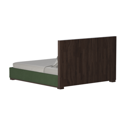 Ava Bed with Framed Vertical Headboard Panels