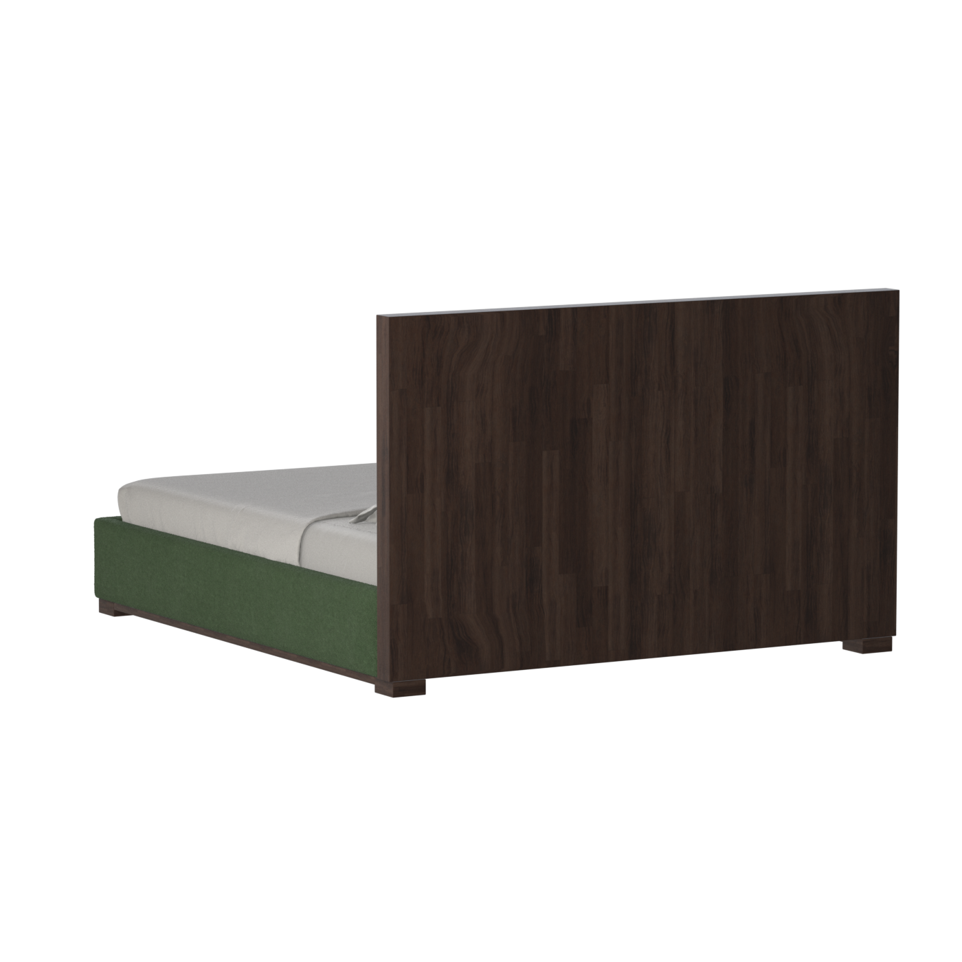 Ava Bed with Framed Vertical Headboard Panels