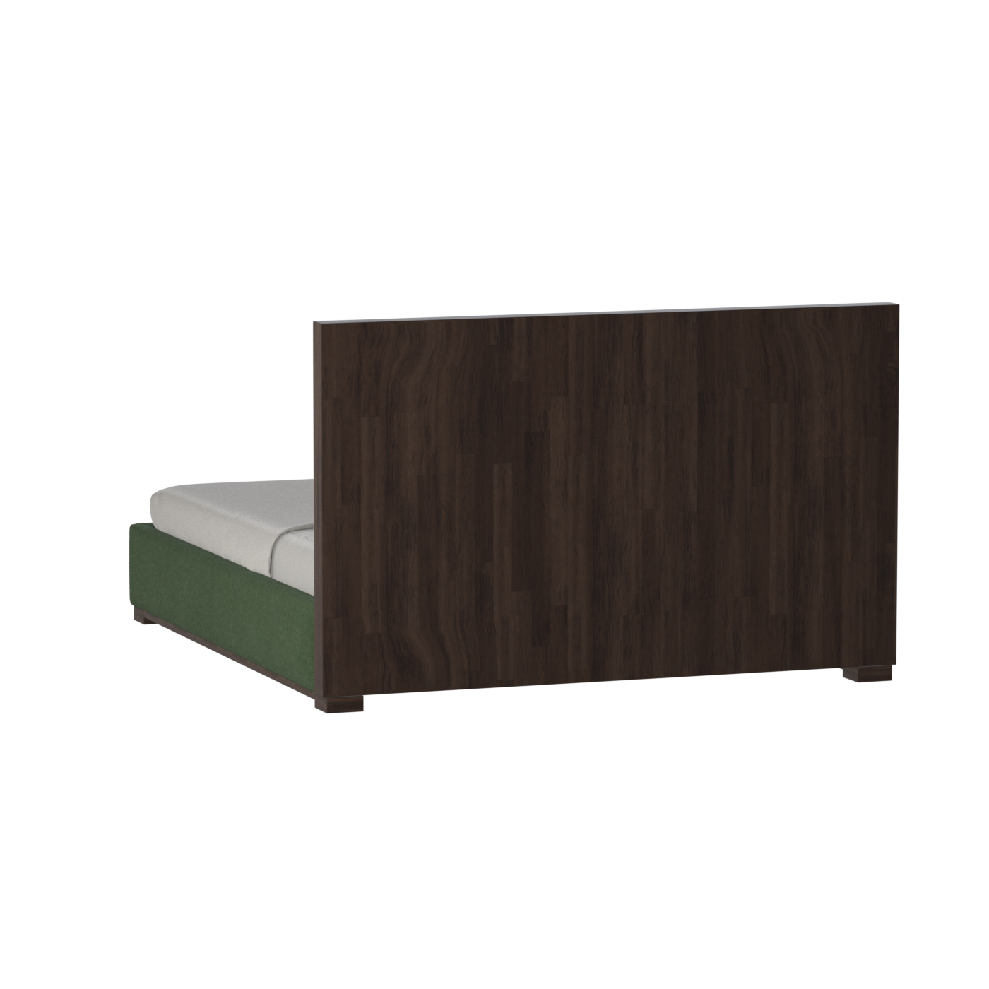 Ava Bed with Framed Vertical Headboard Panels
