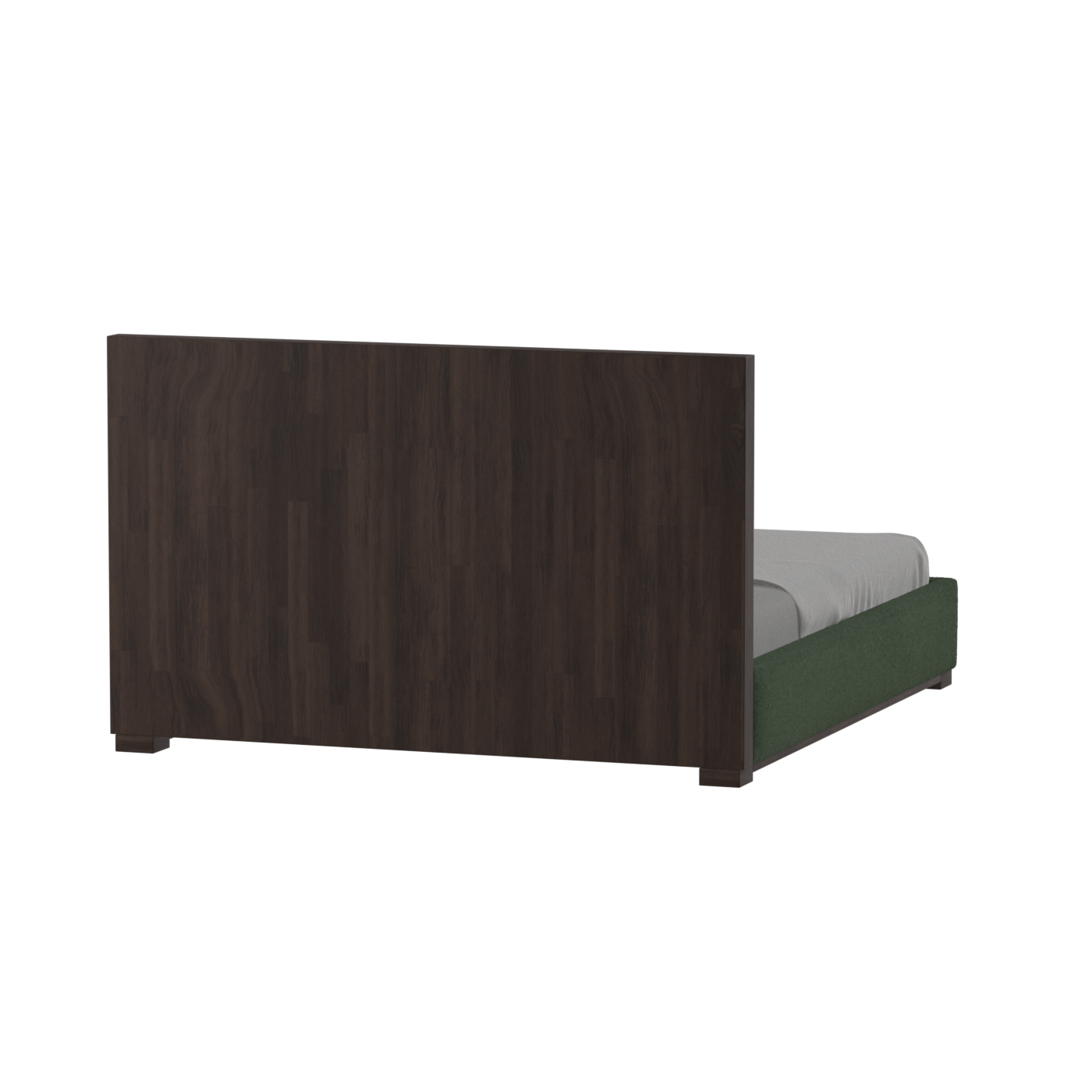 Ava Bed with Framed Vertical Headboard Panels
