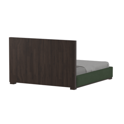 Ava Bed with Framed Vertical Headboard Panels
