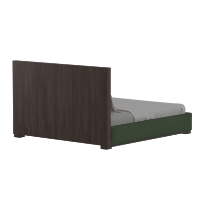 Ava Bed with Framed Vertical Headboard Panels