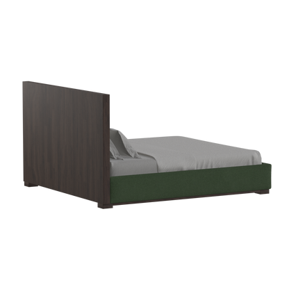 Ava Bed with Framed Vertical Headboard Panels