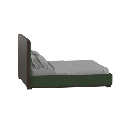 Ava Bed with Framed Vertical Headboard Panels