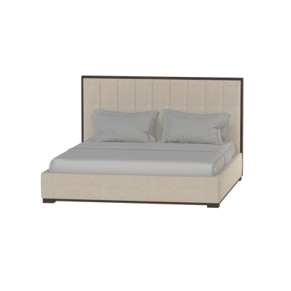 Ava Bed with Framed Vertical Headboard Panels