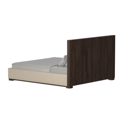 Ava Bed with Framed Vertical Headboard Panels