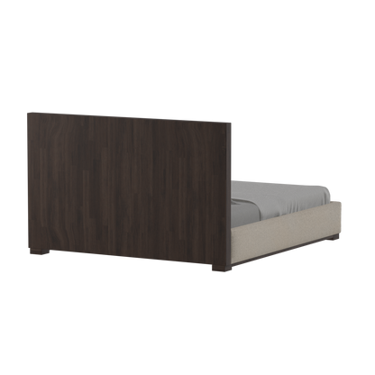 Ava Bed with Framed Vertical Headboard Panels