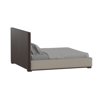 Ava Bed with Framed Vertical Headboard Panels