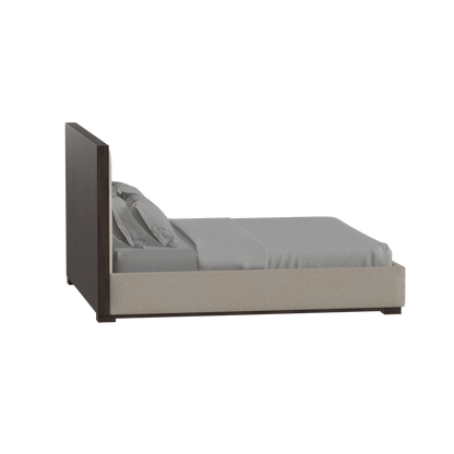 Ava Bed with Framed Vertical Headboard Panels
