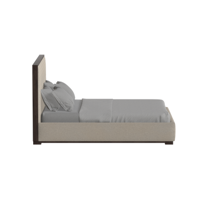 Ava Bed with Framed Vertical Headboard Panels
