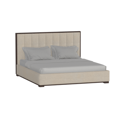 Ava Bed with Framed Vertical Headboard Panels