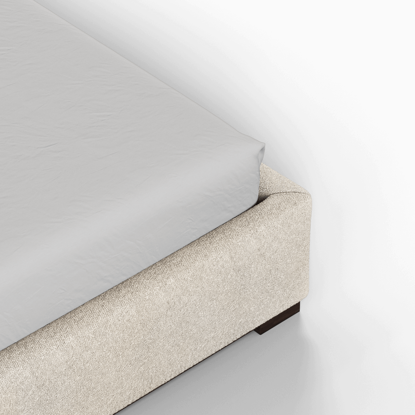 Ava Bed with Framed Vertical Headboard Panels