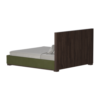Ava Bed with Framed Vertical Headboard Panels