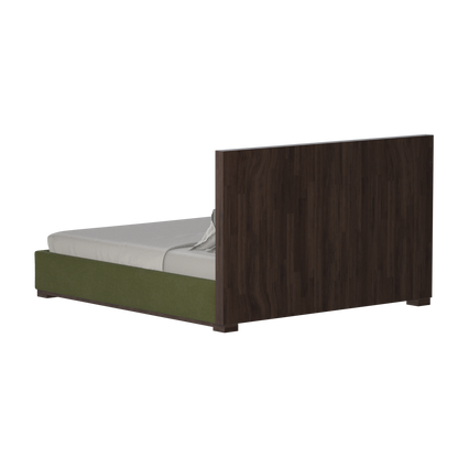 Ava Bed with Framed Vertical Headboard Panels