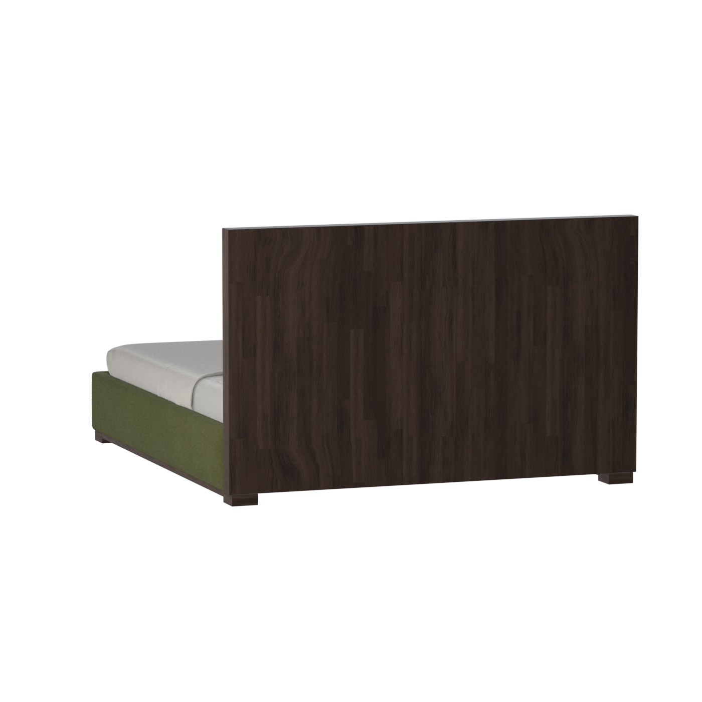 Ava Bed with Framed Vertical Headboard Panels