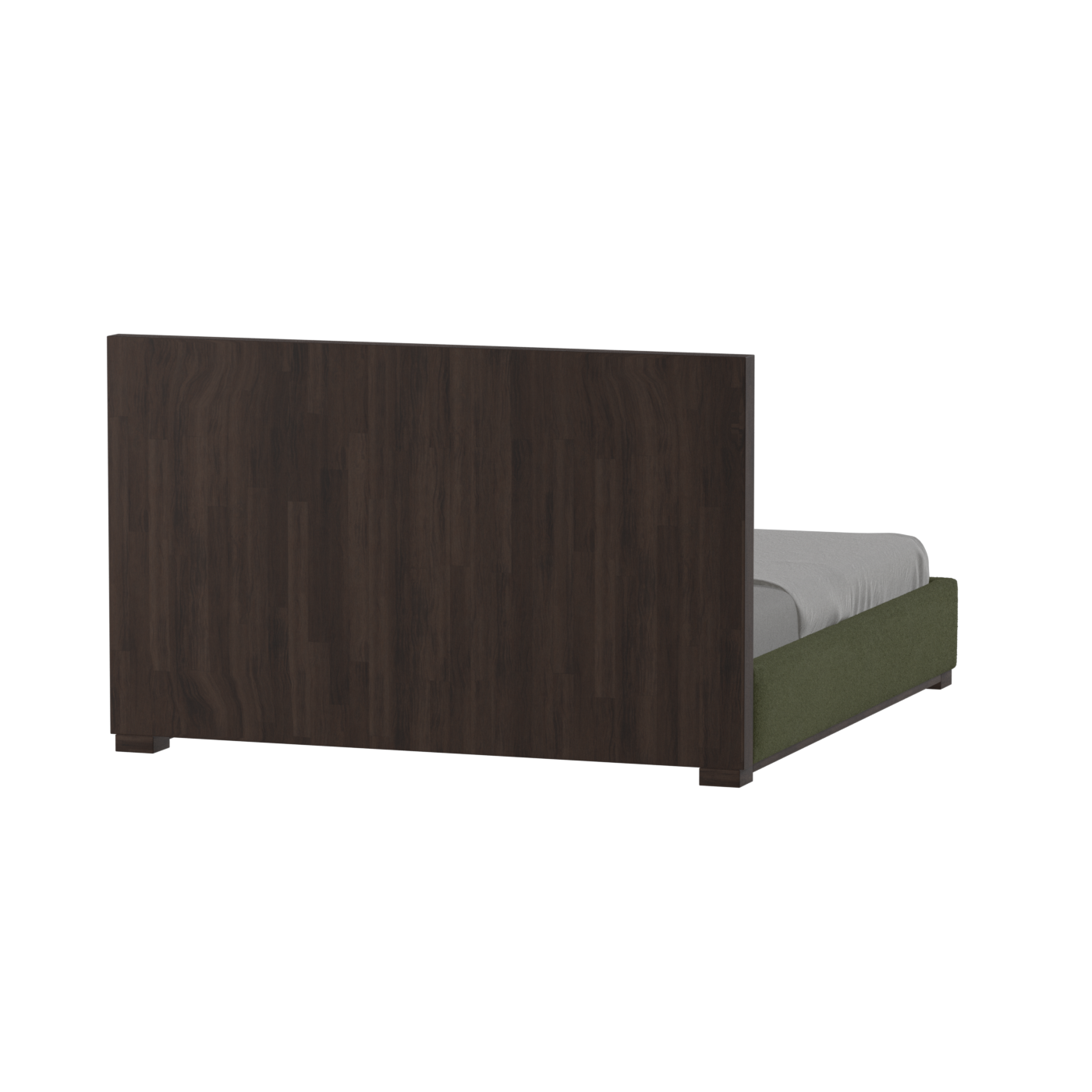 Ava Bed with Framed Vertical Headboard Panels