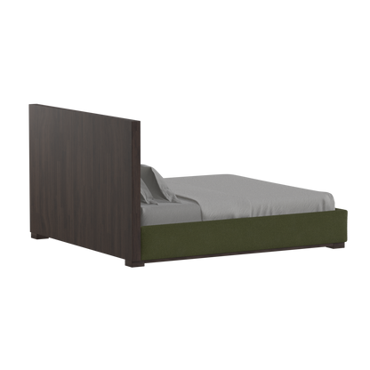 Ava Bed with Framed Vertical Headboard Panels