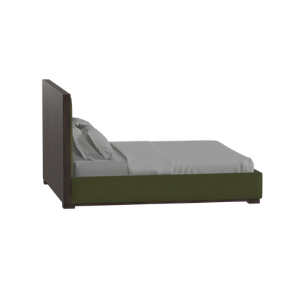 Ava Bed with Framed Vertical Headboard Panels