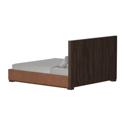Ava Bed with Framed Vertical Headboard Panels