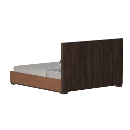 Ava Bed with Framed Vertical Headboard Panels