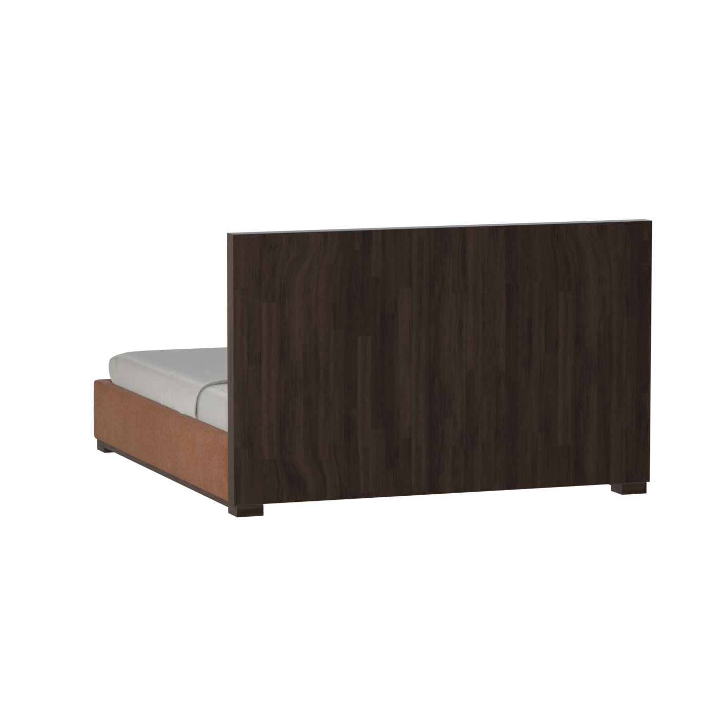 Ava Bed with Framed Vertical Headboard Panels