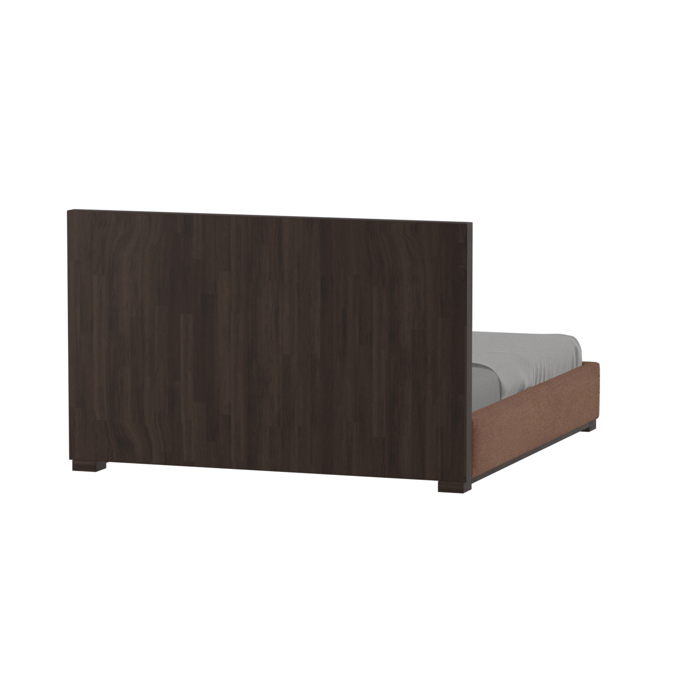 Ava Bed with Framed Vertical Headboard Panels
