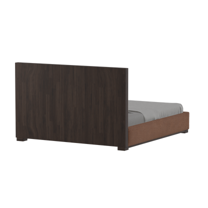 Ava Bed with Framed Vertical Headboard Panels