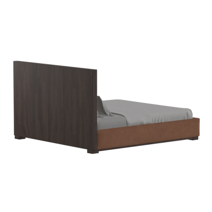 Ava Bed with Framed Vertical Headboard Panels