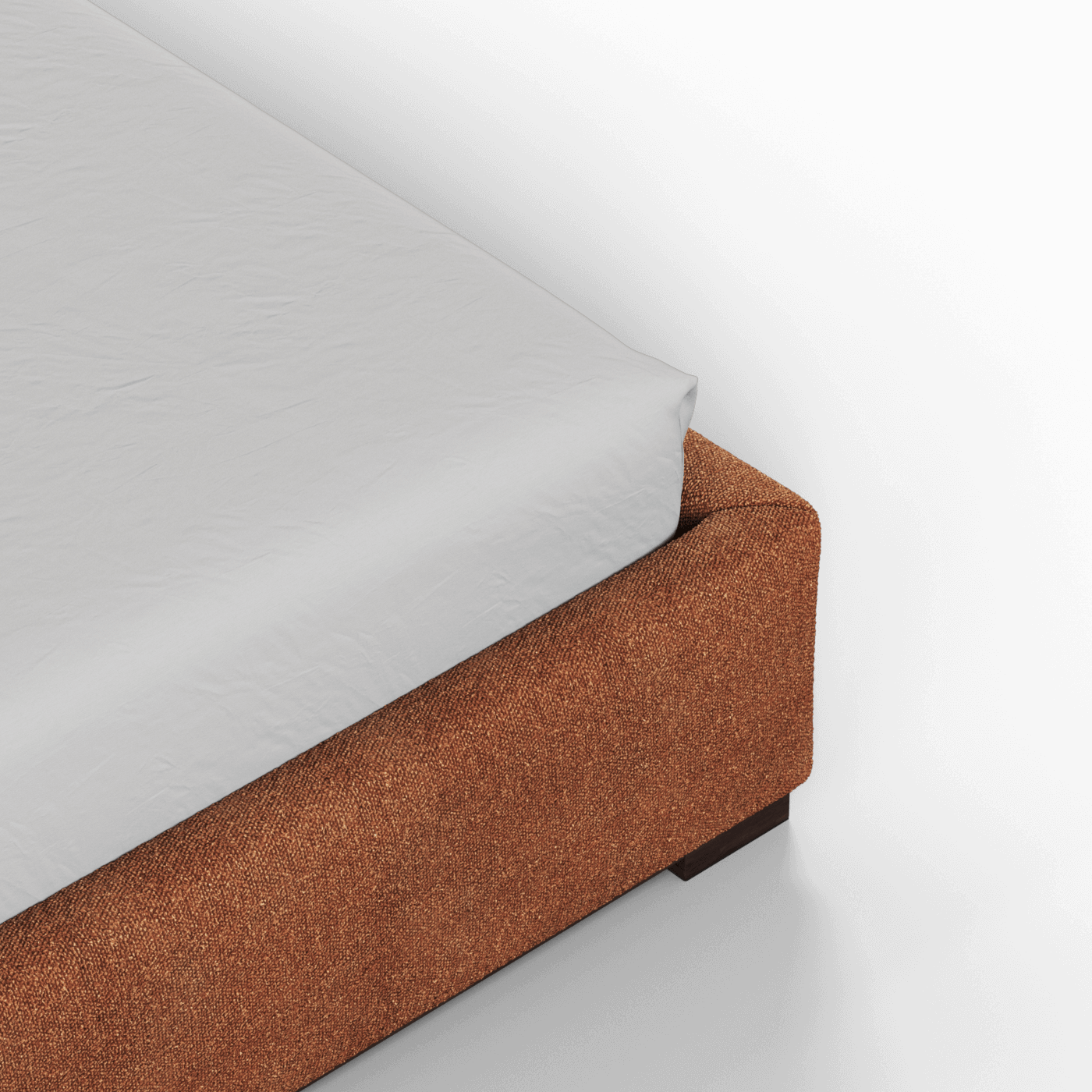Ava Bed with Framed Vertical Headboard Panels