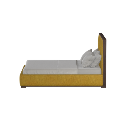 Ava Bed with Framed Vertical Headboard Panels