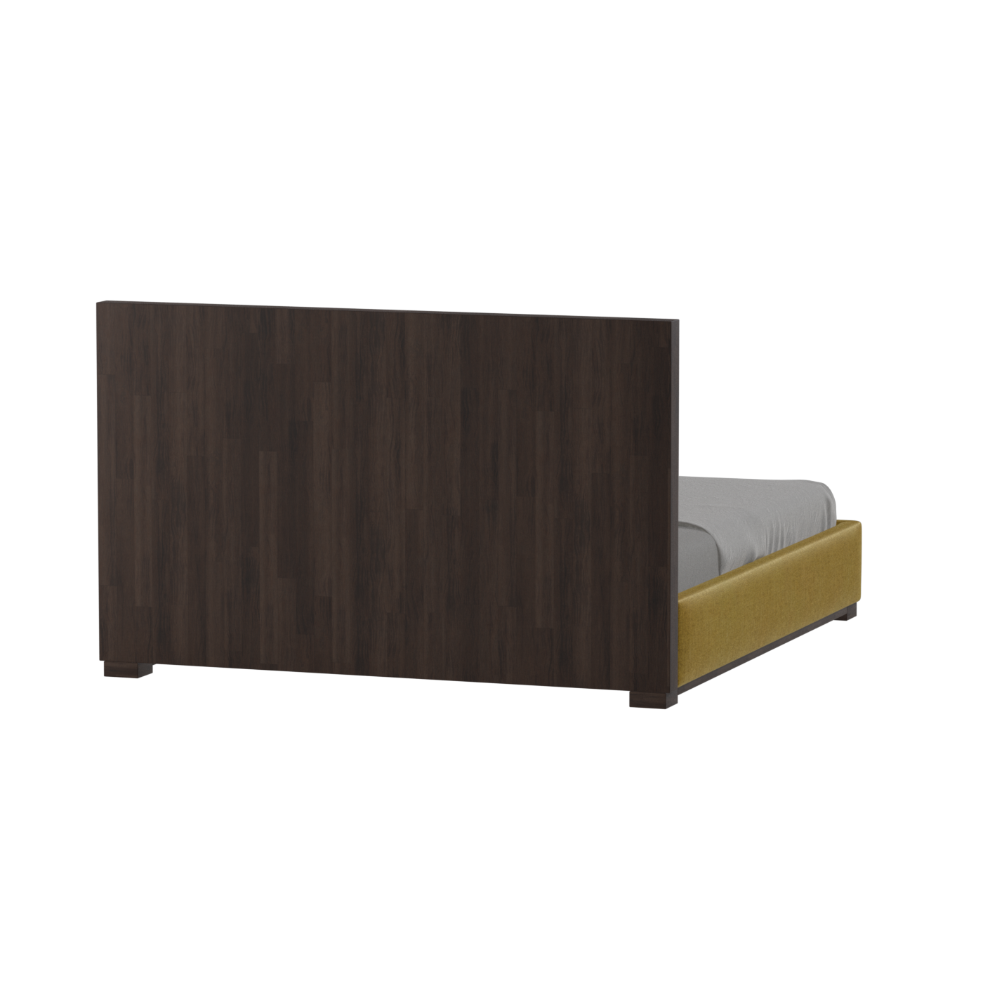 Ava Bed with Framed Vertical Headboard Panels