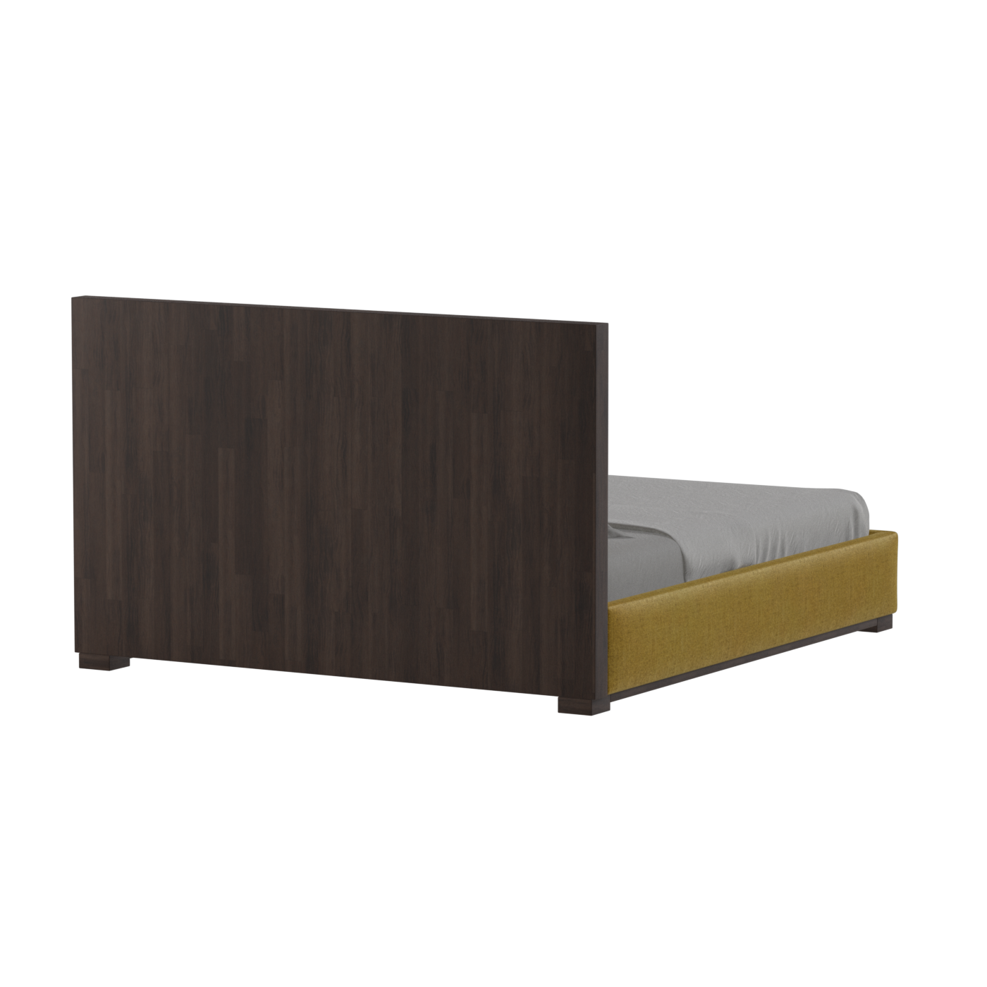 Ava Bed with Framed Vertical Headboard Panels