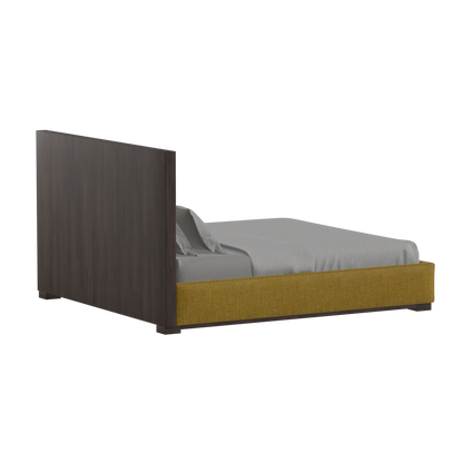Ava Bed with Framed Vertical Headboard Panels
