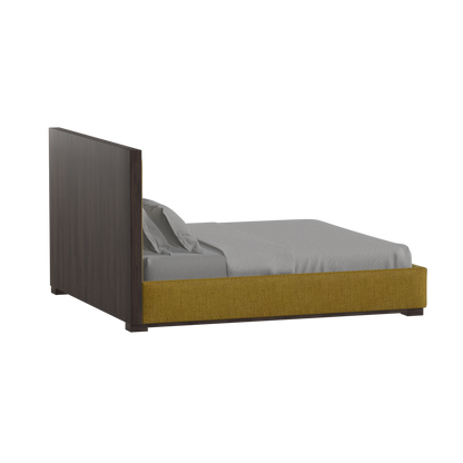 Ava Bed with Framed Vertical Headboard Panels