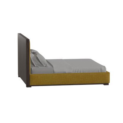 Ava Bed with Framed Vertical Headboard Panels