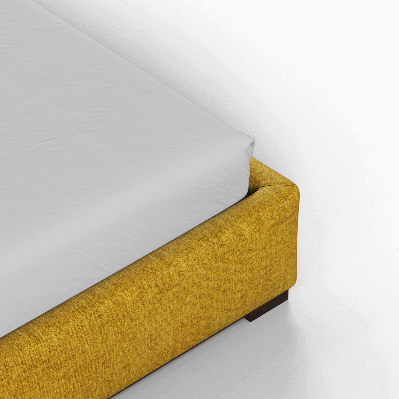 Ava Bed with Framed Vertical Headboard Panels