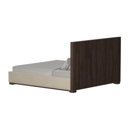 Ava Bed with Framed Vertical Headboard Panels