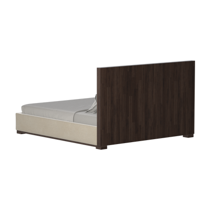 Ava Bed with Framed Vertical Headboard Panels