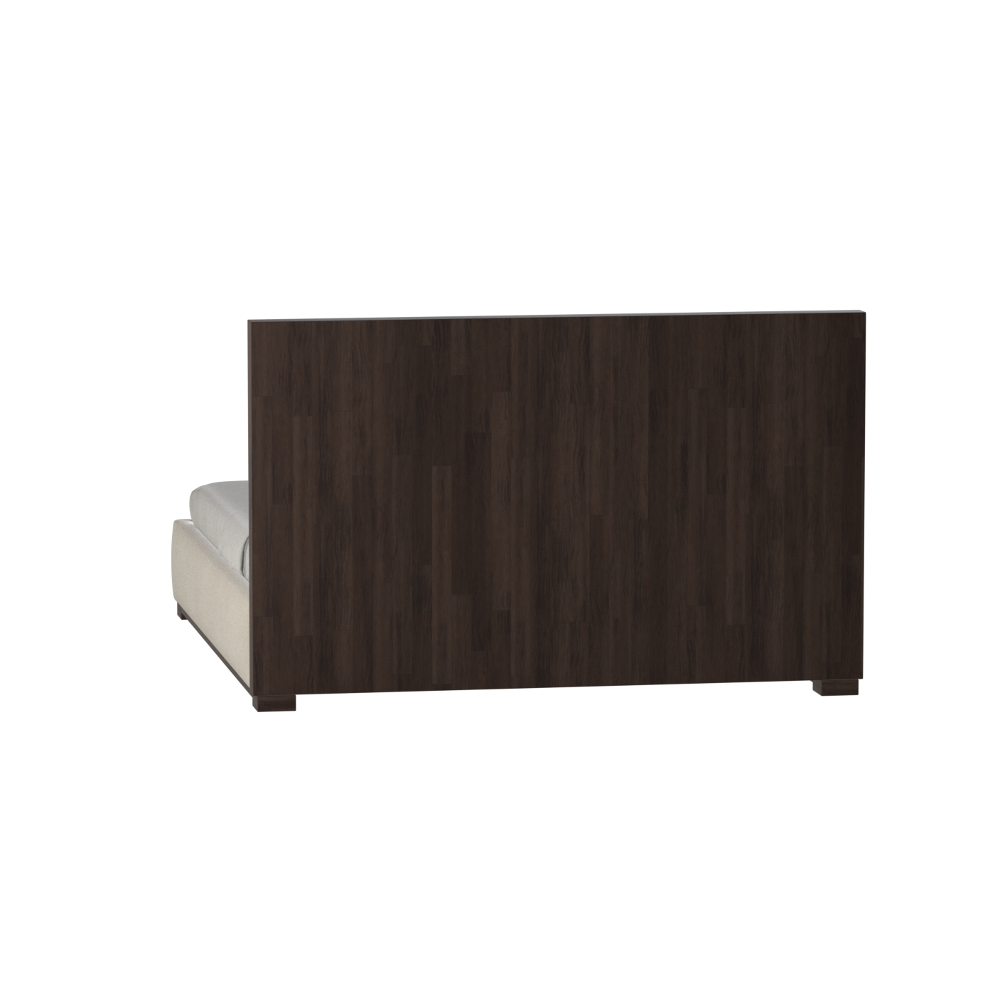 Ava Bed with Framed Vertical Headboard Panels
